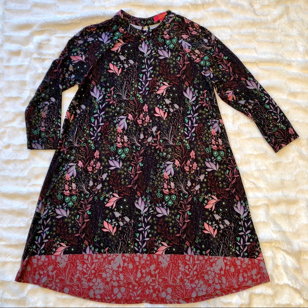PRICE ✂️Floral Pattern Shift Dress